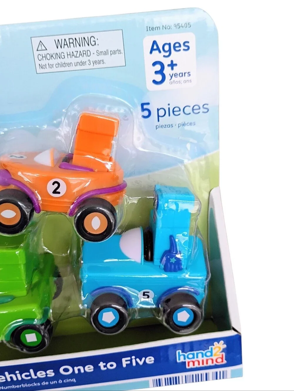 Numberblocks Mini Vehicles One to Five • Counting Toy by hand2mind